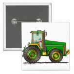 Green Big Tractor Pins