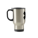Green Black Grey Purple  Nurse EMS Star of Life Coffee Mug
