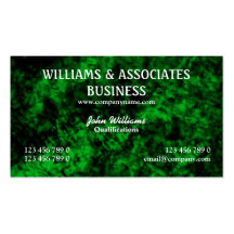 Green black interior design art business cards