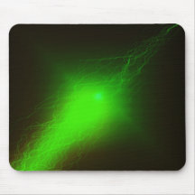 Green Blast Mouse Pad