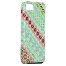 Green Boho Chic iphone 5 Case