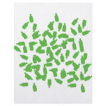 green bottles icon personalized flyer