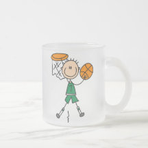 Green Boy Basketball Player t-shirts and Gifts Coffee Mug