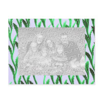 green branches photoframe post cards