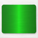 green brushed mouse pad