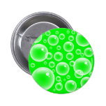 Green Bubbles Pins