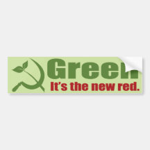 Green Bumper Sticker