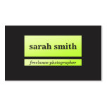 Green Business Card Templates