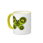 Green Butterfly Beautiful Bridesmaid Thank You Mug