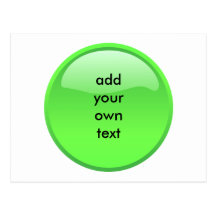 green button post card