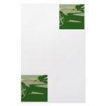 Green Camouflage Corvette stationery