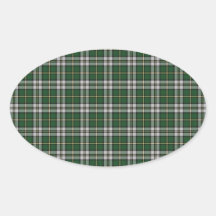 Green cape Breton tartan Stickers