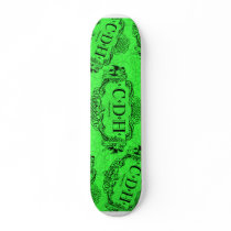 Green CDH Awareness Skateboard