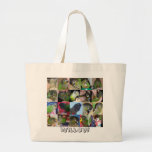 Green cheeked grocery bag 1