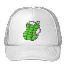 Green Chest Protector Hats