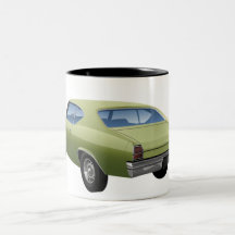 Green Chevrolet Malibu Mug