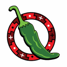 Green Chili Red Ring Graphic Image.png Photo Cut Out