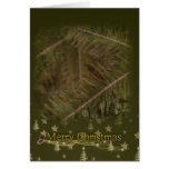 Green Christmas Card