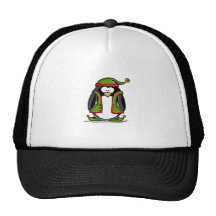 Green Christmas Elf Hats