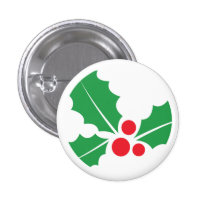 Green Christmas Tree Mini Button buttons