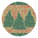 Green Christmas Tree Sticker