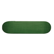 Green Circle Pattern Custom Skateboard