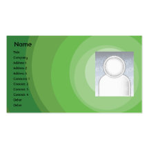 Green Circle Shades - Business Business Card