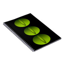 Green Circles Note Book Journal
