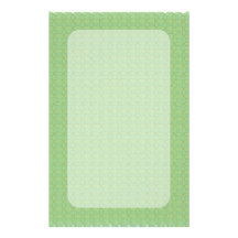 Green Circles Personalized Stationery