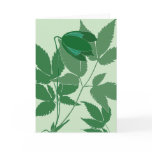 green clematis card