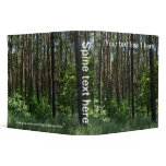 Green Coniferous Forest Custom Binder