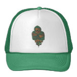 Green Corpse Cap Mesh Hats