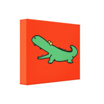 Green crocodile