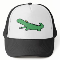 Green crocodile