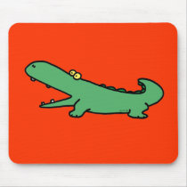 Green crocodile