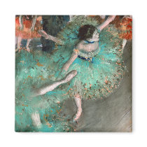 Green Dancer (Danseuse Verte) Edgar Degas Magnet