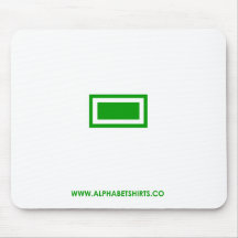 Green Dash Mousepads