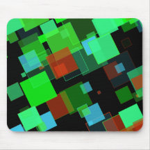Green Depths Mouse Mats