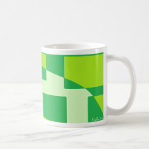 green design coffee mug