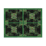 GREEN DIAMOND COLLAGE 2 POST CARD