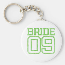 Green Distressed Bride 09 Key Chain Key Chain