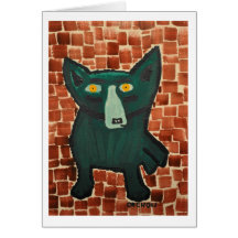 Green Dog Card