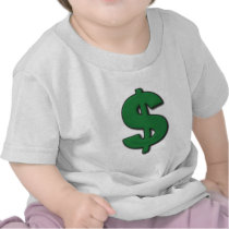 Green Dollar Sign Shirt