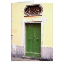 Green Door Card
