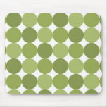 Green Dots mousepads