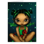 "Green Dragonling" Greeting Card
