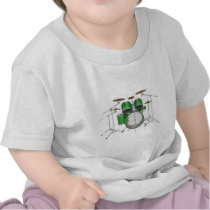 Green Drum Kit: