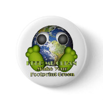 Green Earth Clean Earth Buttons