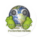 Green Earth Clean Earth stickers