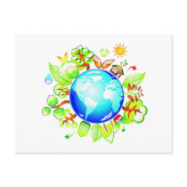 Green Earth Eco Friendly for Earth Day